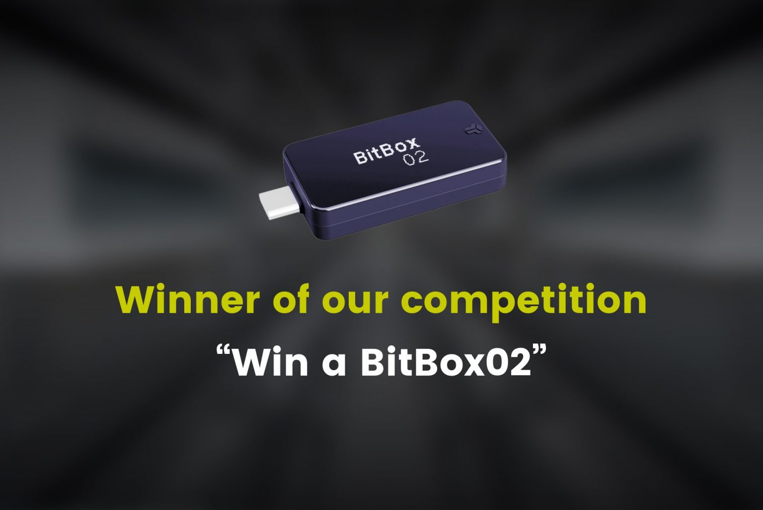 Winner Competition BitBox02 Hardware Wallet