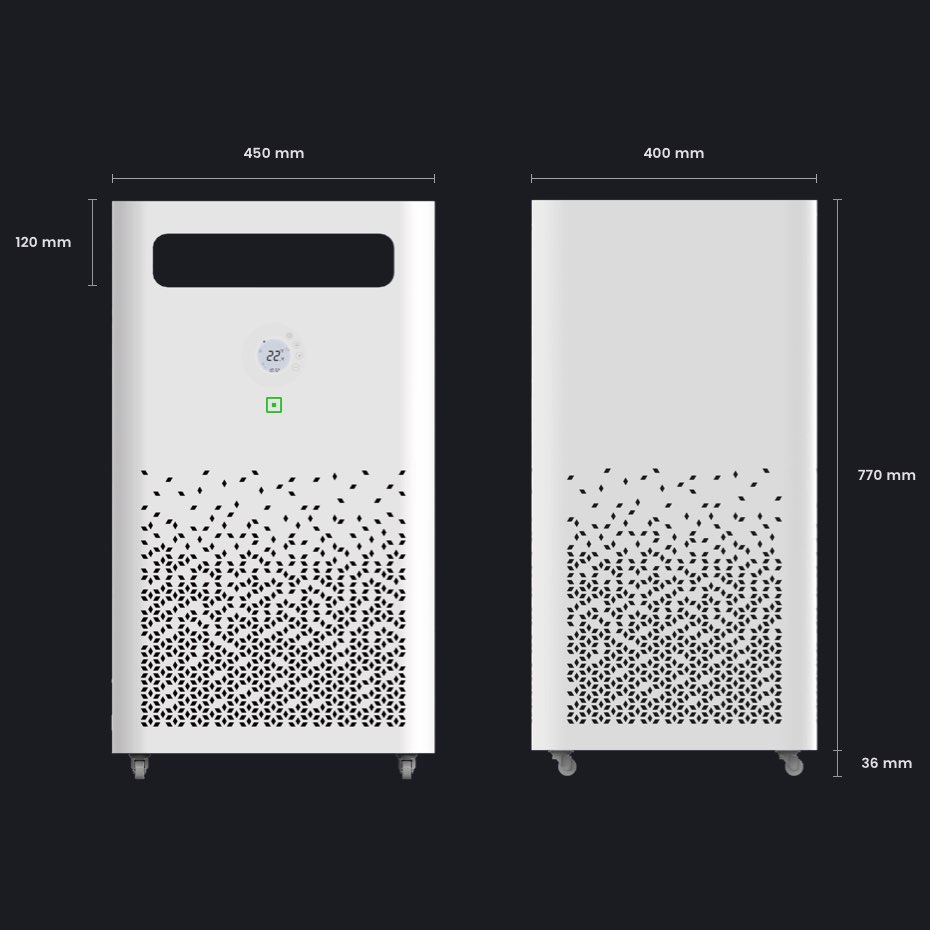 Smart Home Heating Miner Specifications